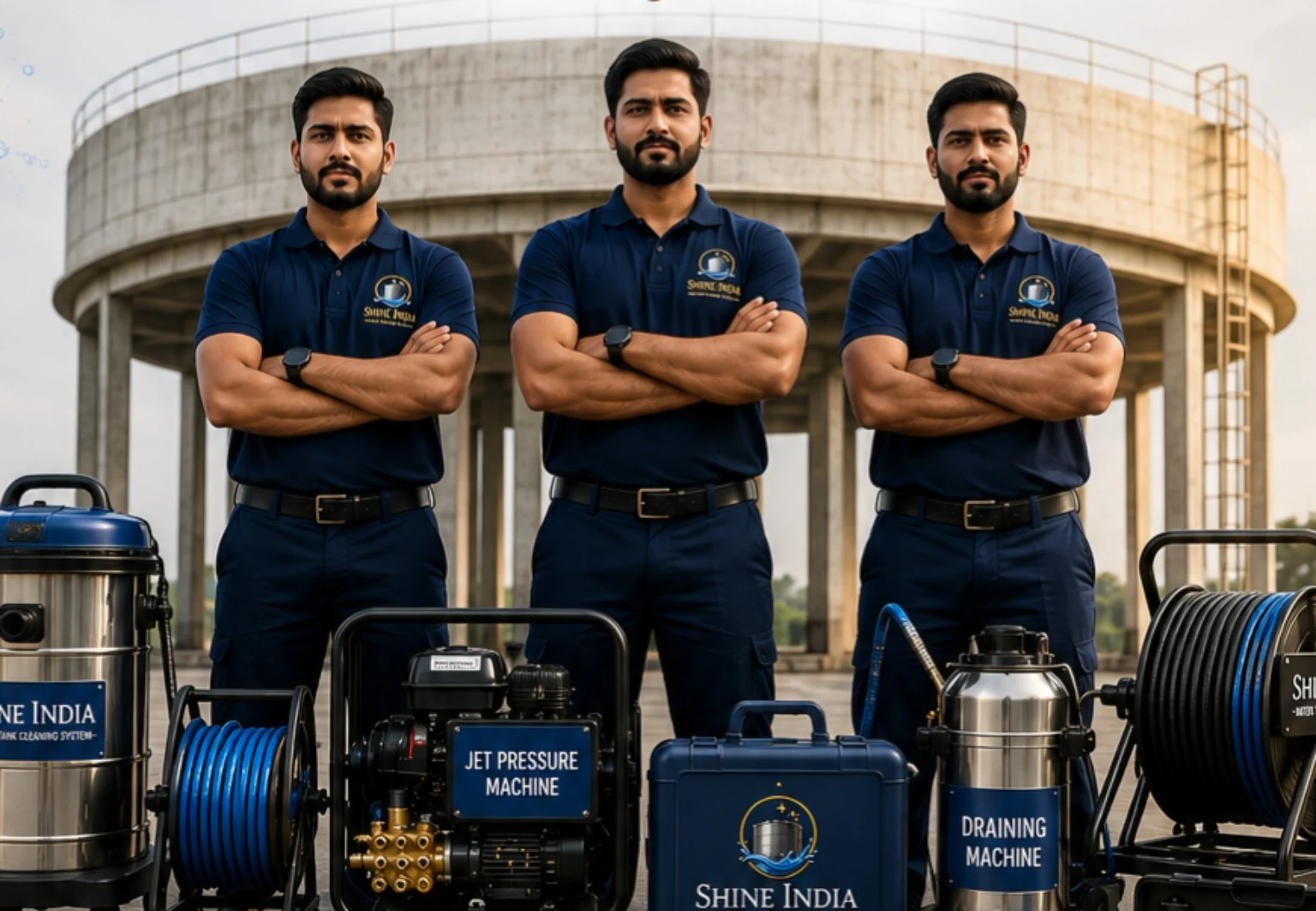 Shine India complete tank care team